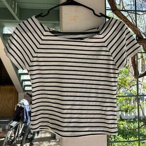 Atmosphere striped shirt M